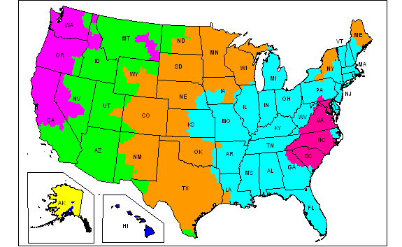 FedEx Map