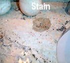 Liquid Soap Stain Granite